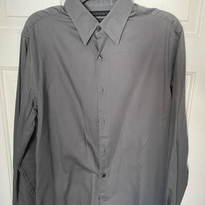 Dark grey dress shirt